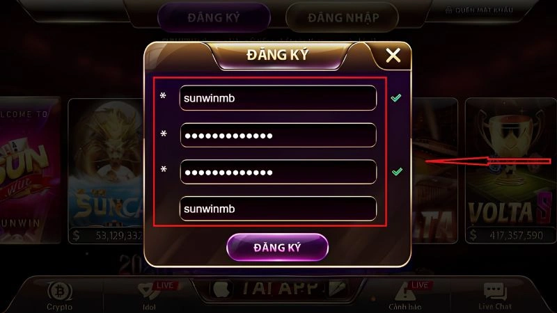 Người chơi cần đăng ký tài khoản game chính chủ mới được nhận Sunwin Giftcode Người chơi cần đăng ký tài khoản game chính chủ mới được nhận Sunwin Giftcode